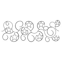 curls star border 002